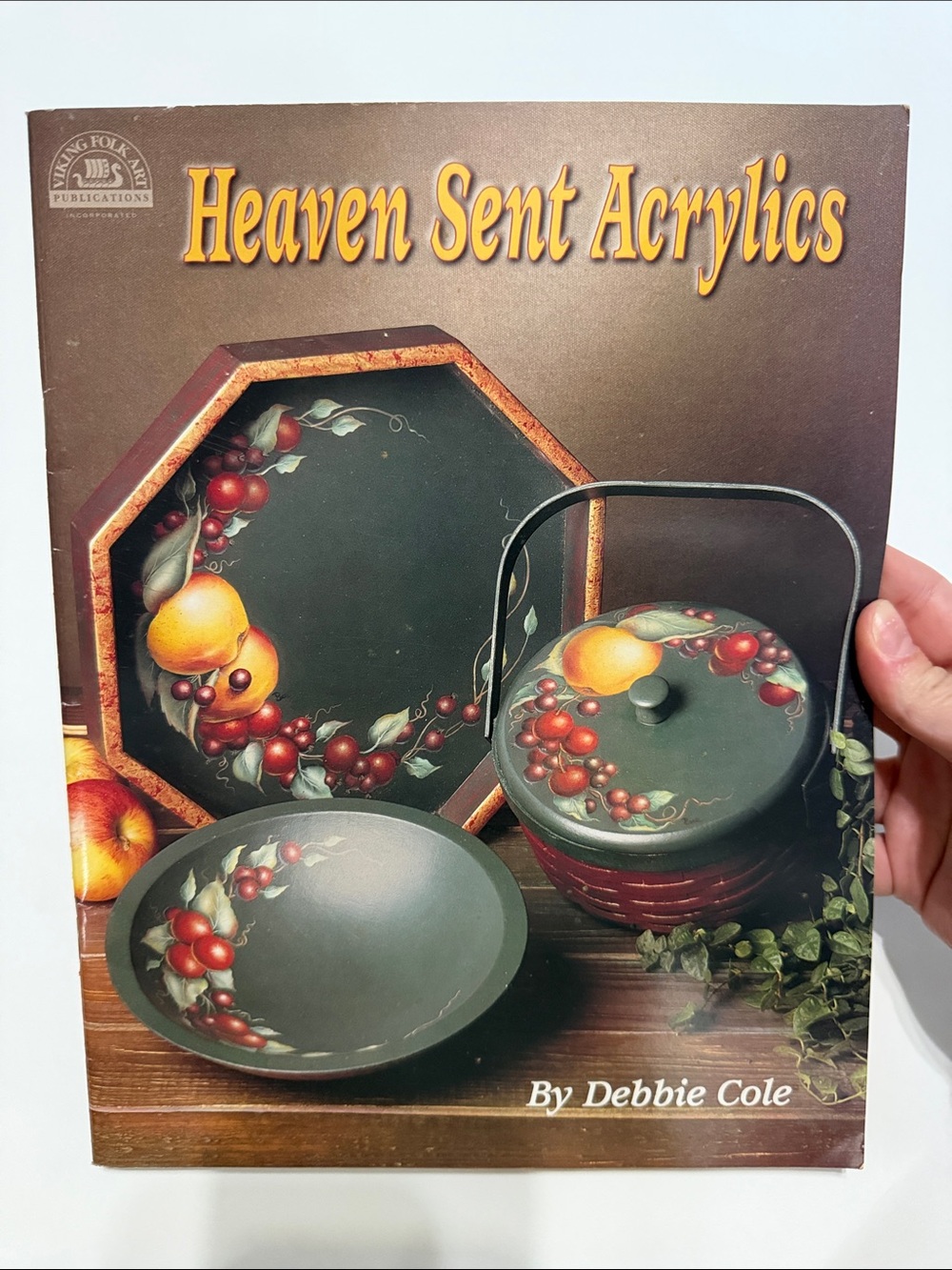 Heaven Sent Acrylics Painting Book by - Debbie Cole